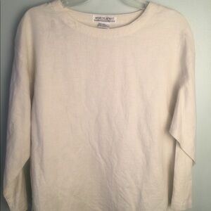 Worlds apart minimalist linen blend top swim cover up